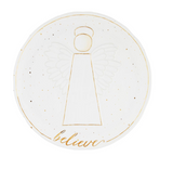 Gold Angel Platter - Believe