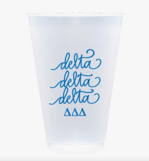 Tri Delta Shatterproof Cups