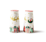 Christmas in the Village Salt and Pepper Shakers