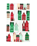 Christmas in the Village Homes Tea Towel