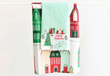 Christmas in the Village Homes Tea Towel