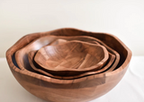 Fundamental Wood 13 Ruffle Bowl