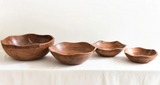 Fundamental Wood 13 Ruffle Bowl