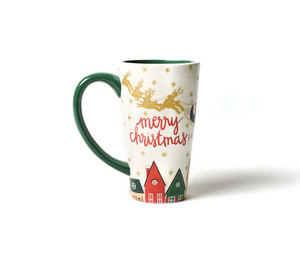 Vintage Christmas Village Mug