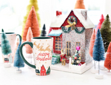 Vintage Christmas Village Mug