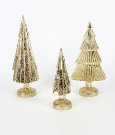 Metallic Trees - Gold