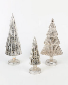 Metallic Trees - Silver