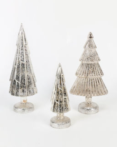 Metallic Trees - Silver