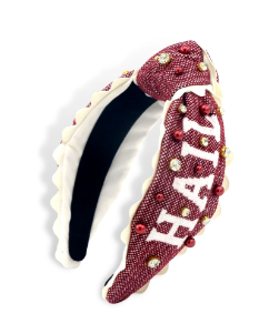 Hail State Cross Stitch Headband