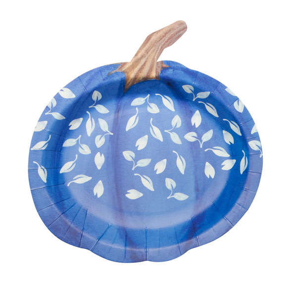 Harvest Blues Assorted Pumpkin Salad Plates