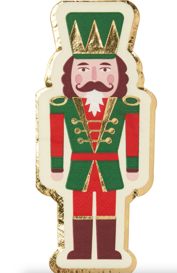 Nutcracker Christmas Guest Towels