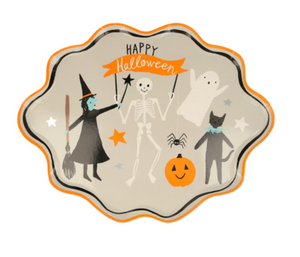 Happy Halloween Plates