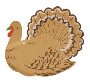 Turkey Diecut Plates