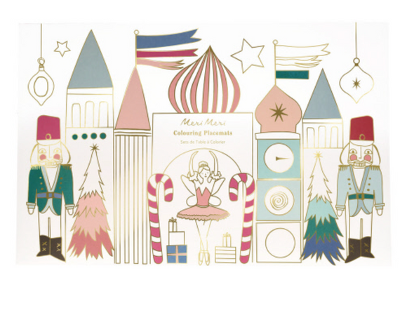 Nutcracker Coloring Placemats