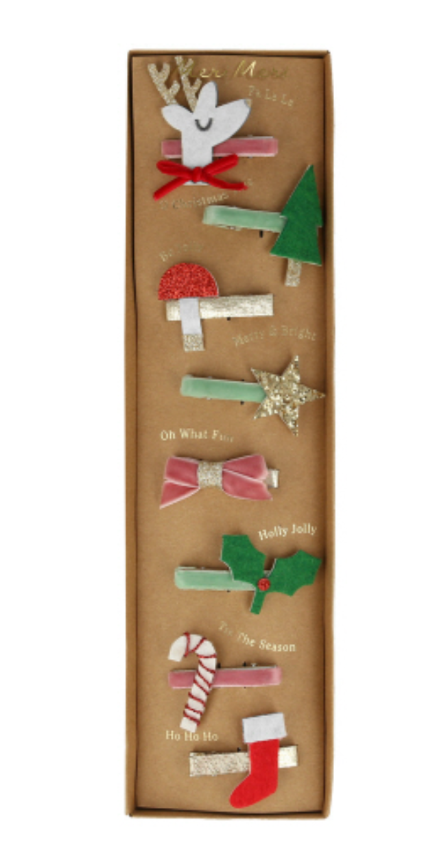 Christmas Icon Hair Clips