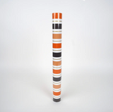 Halloween Stripe Paper Table Runner