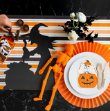 Halloween Stripe Paper Table Runner