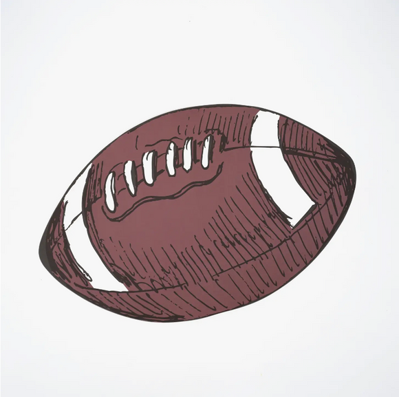 Sports Fan Football Paper Placemats