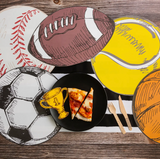 Sports Fan Football Paper Placemats