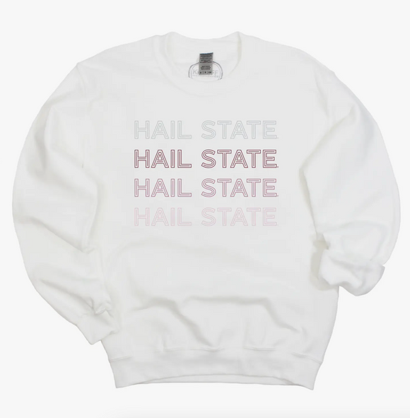 Mississippi State University Neon Nights Crewneck Fleece