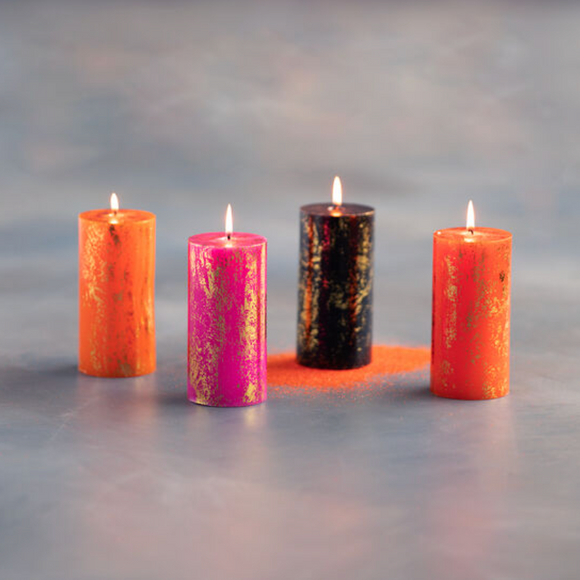 Halloween Pillar Candle