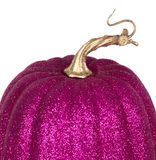 Pink Glitter Pumpkin