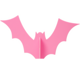 Acrylic 3D Bats - Pink/Purple/Coral