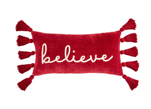 Red Velvet Believe Lumbar Pillow