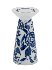 Chinoiserie Candle Holder - Blue/White