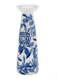 Chinoiserie Candle Holder - Blue/White