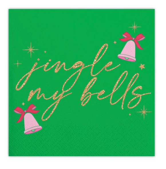 Jingle My Bells Beverage Napkins