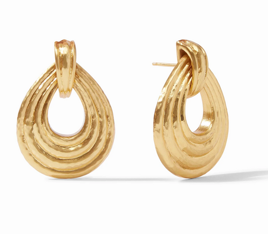 Havana Doorknocker Earrings