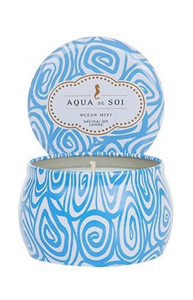 Nuovo Ocean Mist Travel Tin Candle