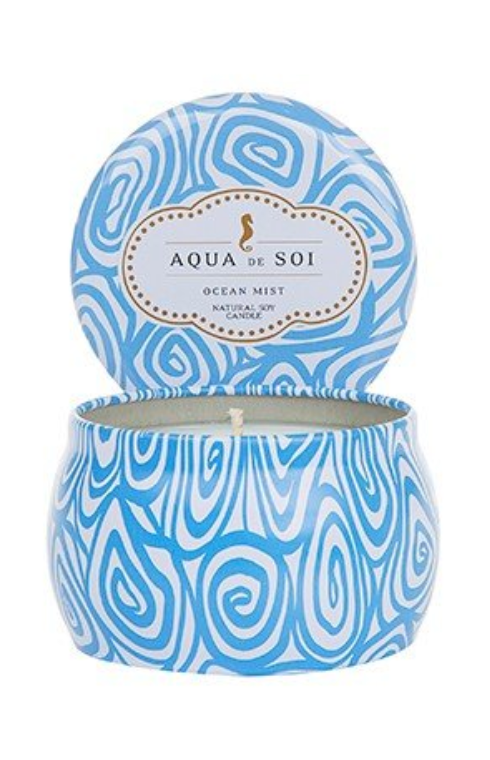 Nuovo Ocean Mist Travel Tin Candle