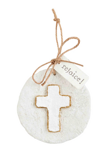 Cross Paper Pulp Ornament