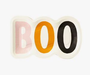 Hey Pumpkin Boo Diecut Plates