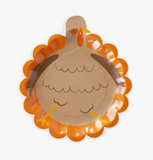 Harvest Turkey Diecut Plates