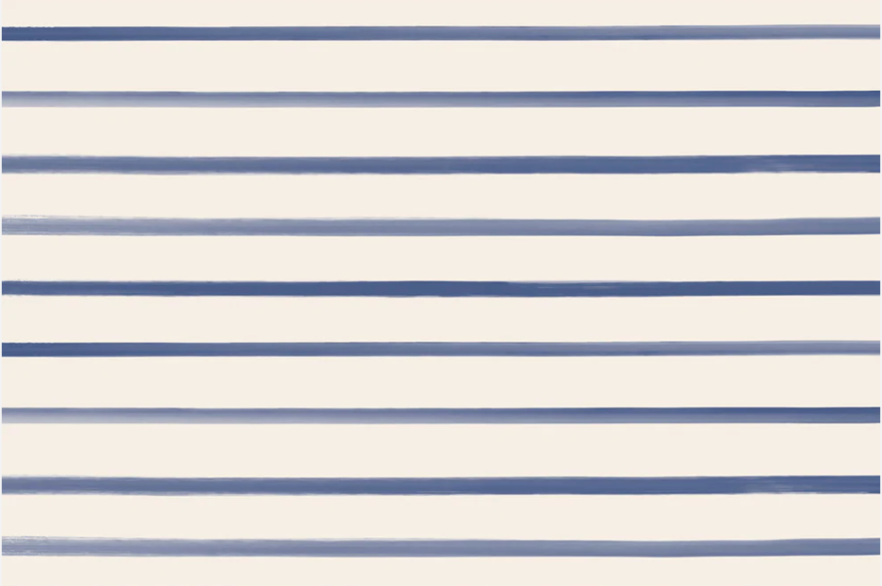 Navy Stripe Placemats