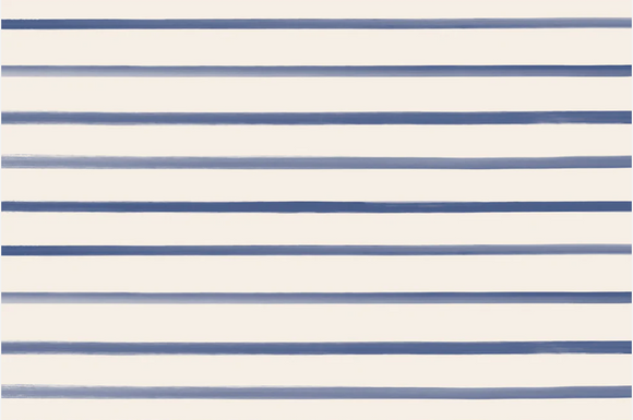 Navy Stripe Placemats