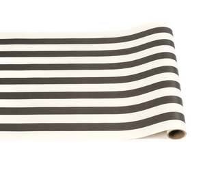 Black Stripe Table Runner