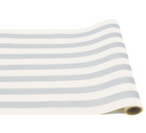 Silver Classic Stripe Table Runner