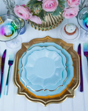 Sky Dinner Plates