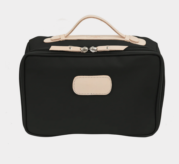 Large Travel Kit - Black Coated Canvas