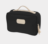 Large Travel Kit - Black Coated Canvas