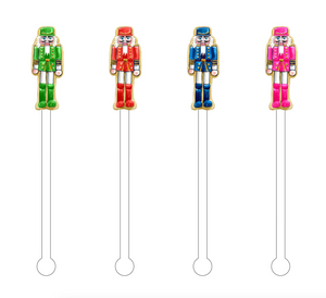 Nutcracker Sugar Cookies Acrylic Stir Sticks Combo