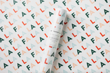 Fa La La Lettered Wrapping Paper Roll