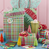 Holiday Fringe Large Gift Bag