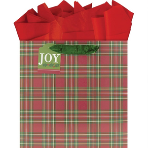 Timeless Tartan Medium Square Gift Bag