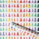 Rainbow Trees Wrapping Paper