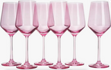 Light Pink Wine Glass